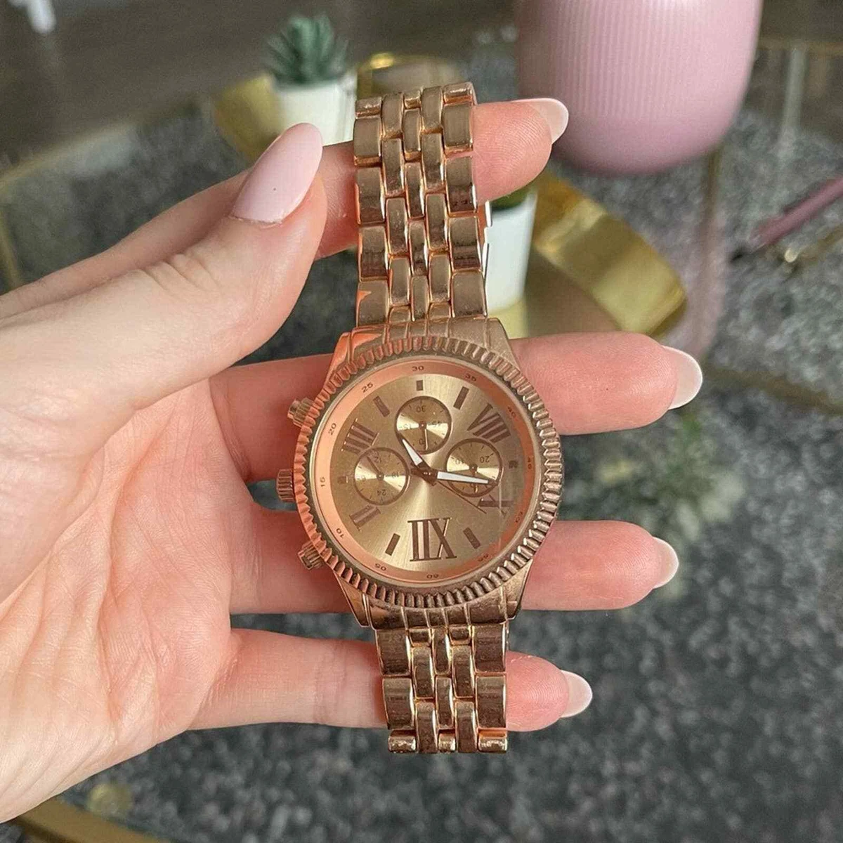 Rose gold watch ebay sale