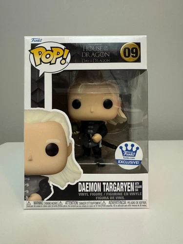 House of the Dragon Daemon Targaryen with Egg Funko Shop Exclusive Pop Protector