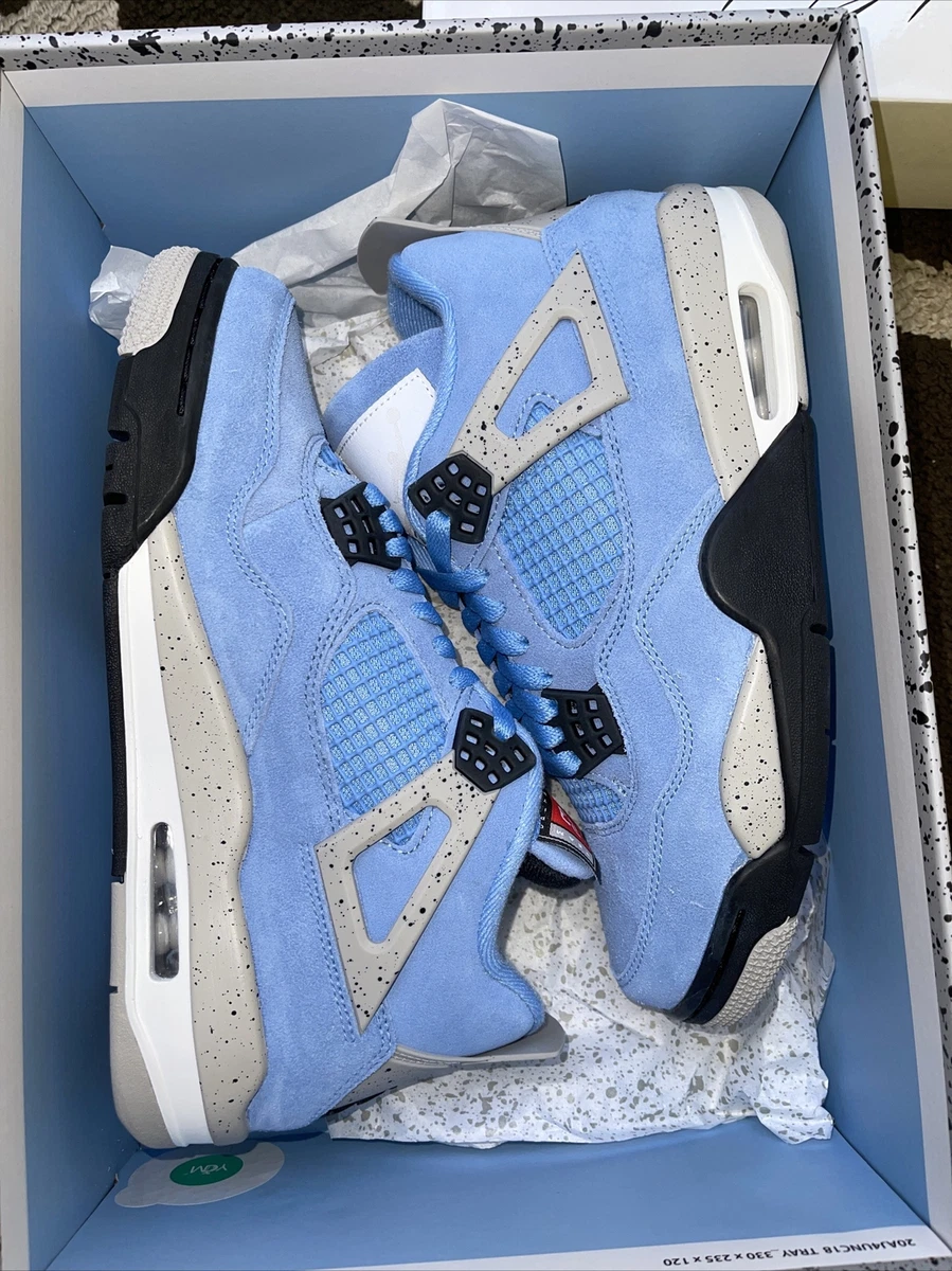 jordan 4s blue and black