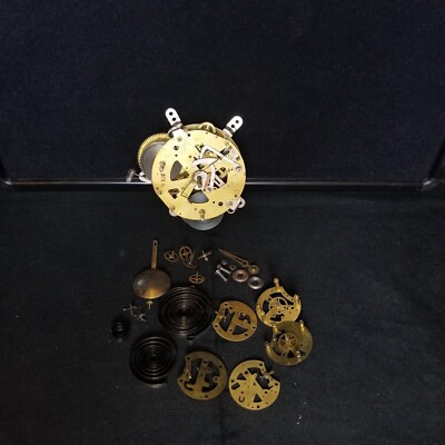 Vintage Clock Parts Pieces Lot Steampunk Cosplay Repair #1