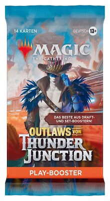 Magic: The Gathering Outlaws of Thunder Junction Play Booster deutsch Sealed OVP