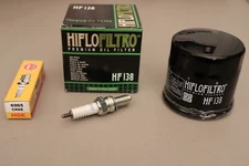 Arctic Cat 400 500 2wd 4wd Auto Tune Up Kit NGK Spark Plug Oil Filter 2x4 4x4 LE