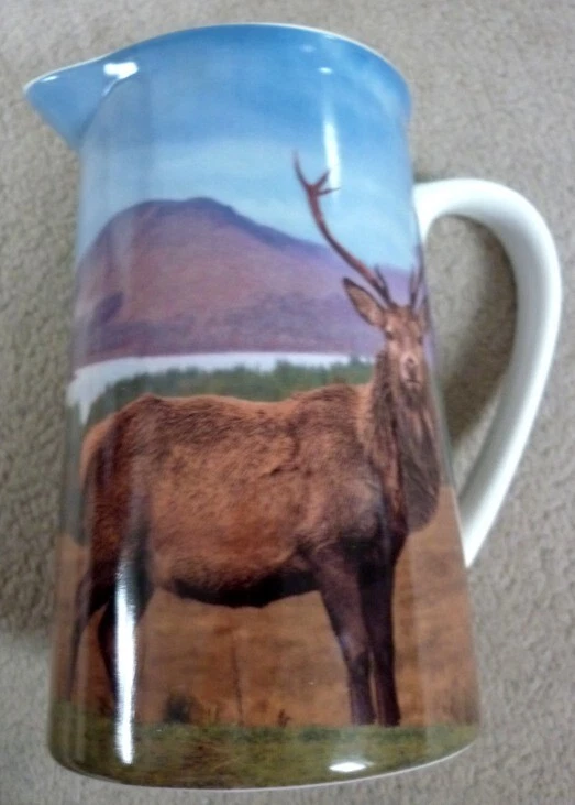 JUG WITH STAGS FROM THE LEONARDO COLLECTION - NEW - Image 4 of 4