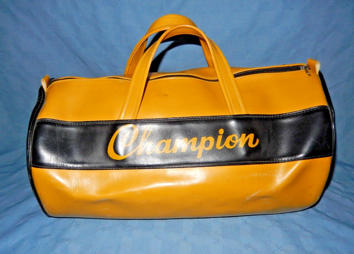 Vintage Gym Bag Vintage Navy Gym Barrel Bag Workout Barrel Bag