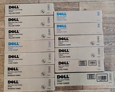 Cartuchos de tóner Dell, lote de trabajo (13 tóneres), para Dell 3100cn / 5100cn / 3010cn