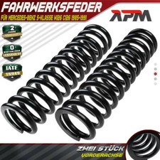 2x Federn Fahrwerksfeder Vorne für Mercedes-Benz S-Klasse W126 C126 560 85-91