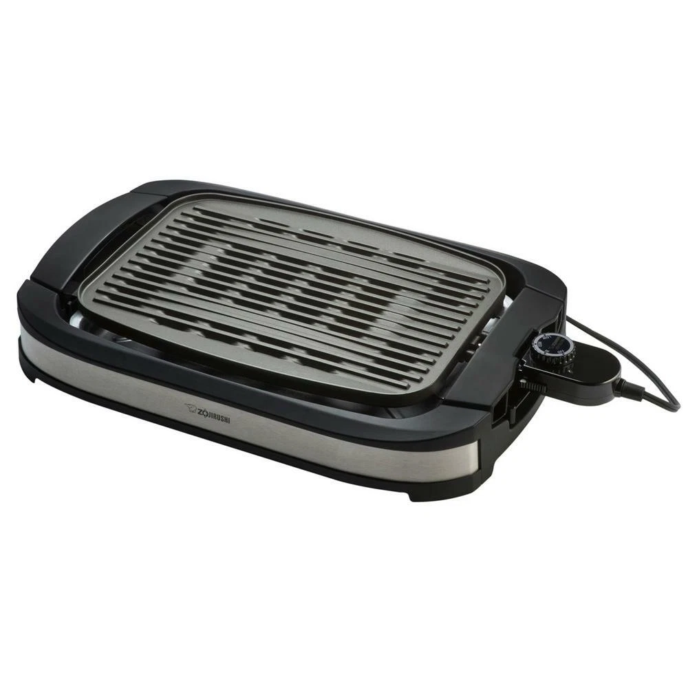 Indoor Electric Grill Kitchen 165 Sq Inch Black Stainless Steel