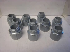 10 Cantex 5140104U PVC Male Terminal Adapter WITH NUTS 3/4" Dia Schedule 40/80