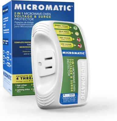 Micromatic WS-2910 Electronic Voltage & Surge Protector for Microwave Oven