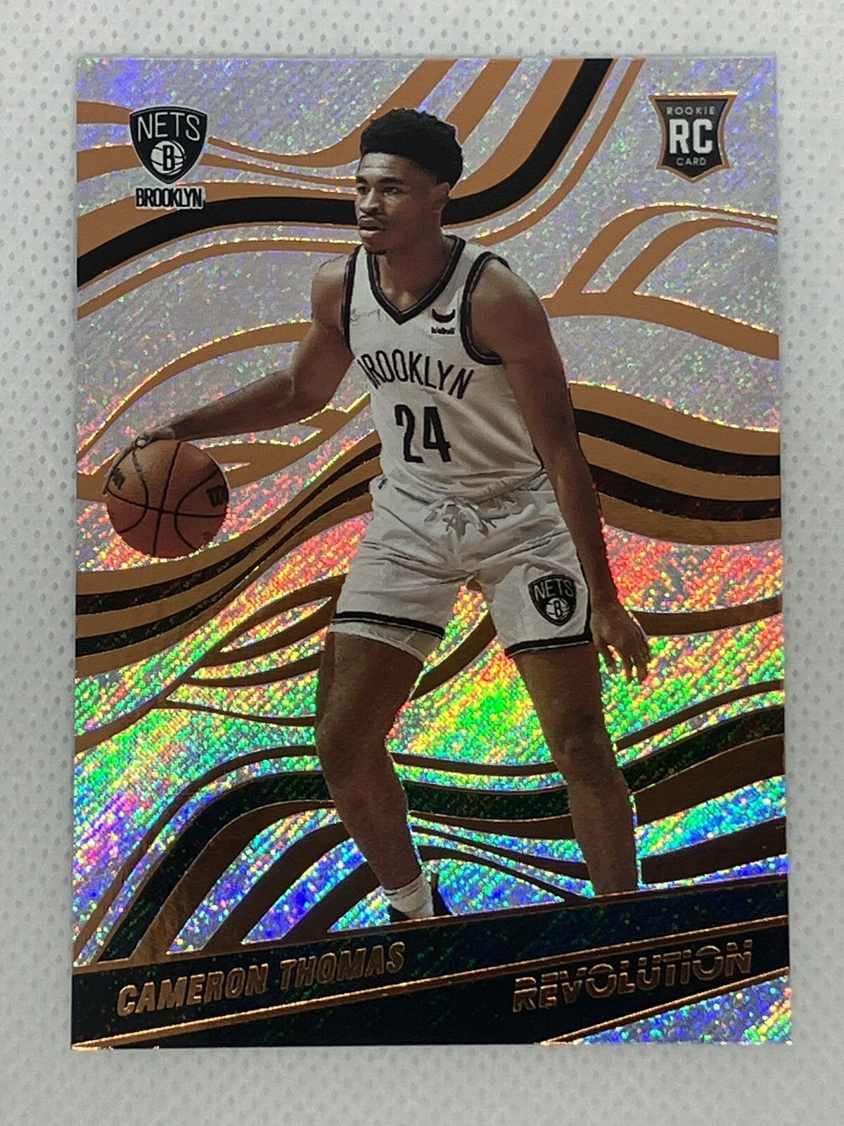 2021-22 Panini Revolution Cam Cameron Thomas #109 RC Rookie Card Brooklyn Nets
