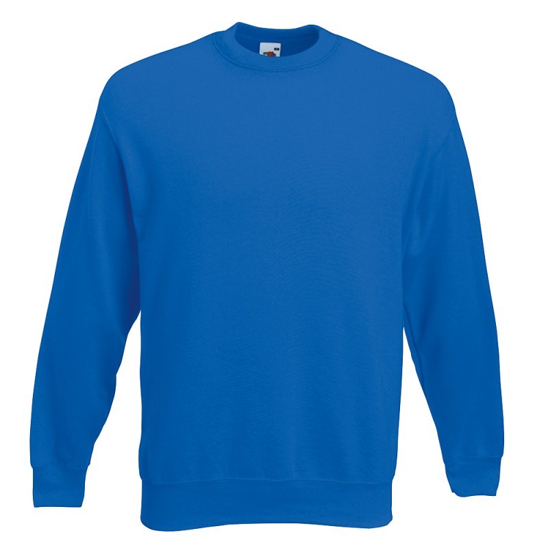 Sweatshirt Herren Pullover Fruit of the loom Classic Set-In 80/20 Sweat Pulli Ansicht 6