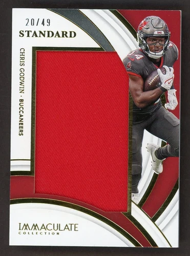 2022 Panini Immaculate Collection Chris Godwin #ISJ-CGO