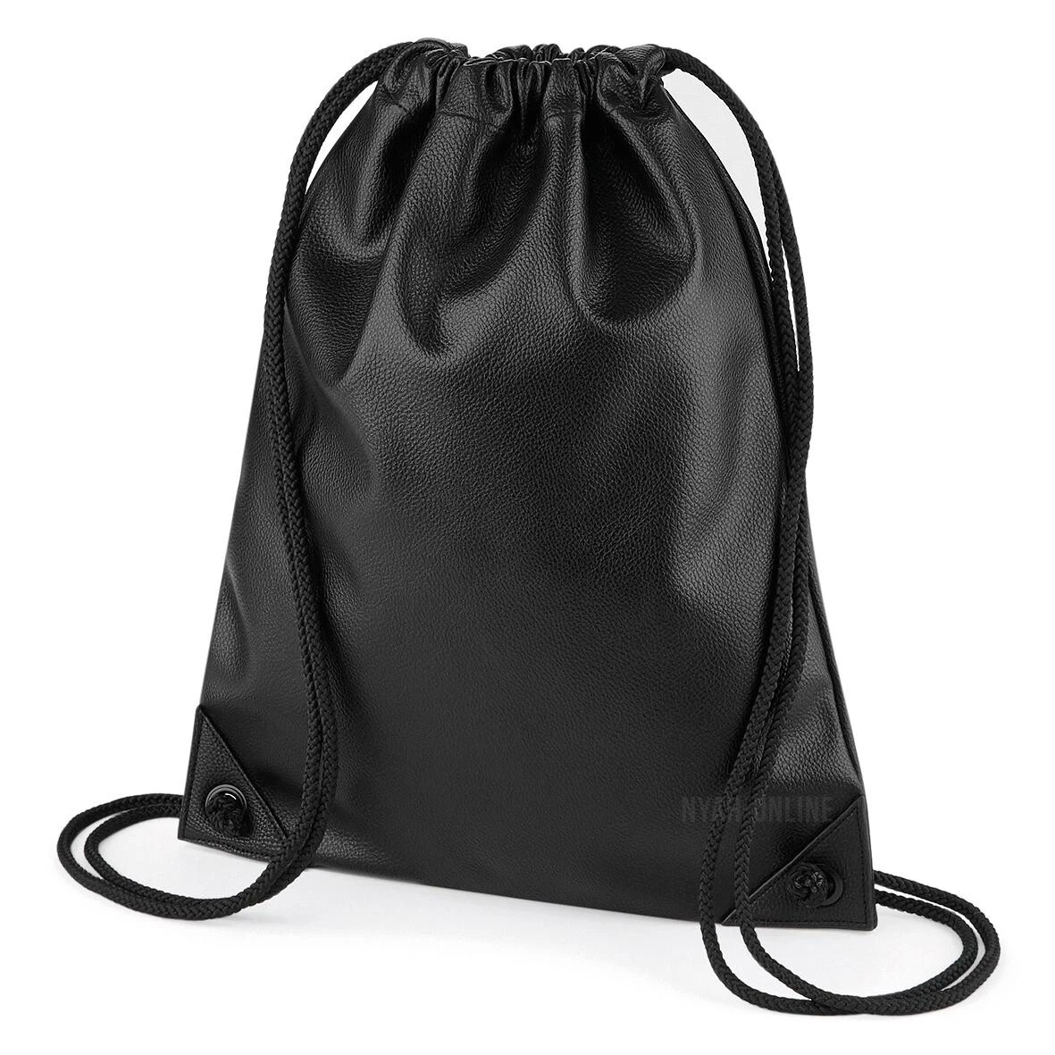 Faux leather gym hot sale bag