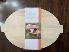 Target Bullseye Playground 2022 Wooden Folding Tray Oval Charcuterie Board NEW