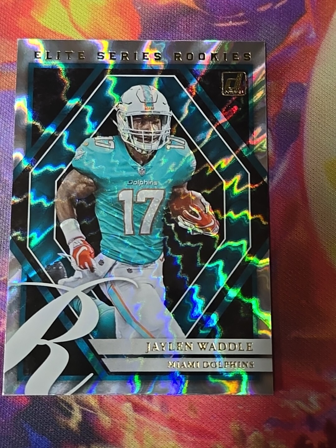 2021 Donruss Jaylen Waddle Elite Series Rookies RC Rookie Card #ESR-JWA