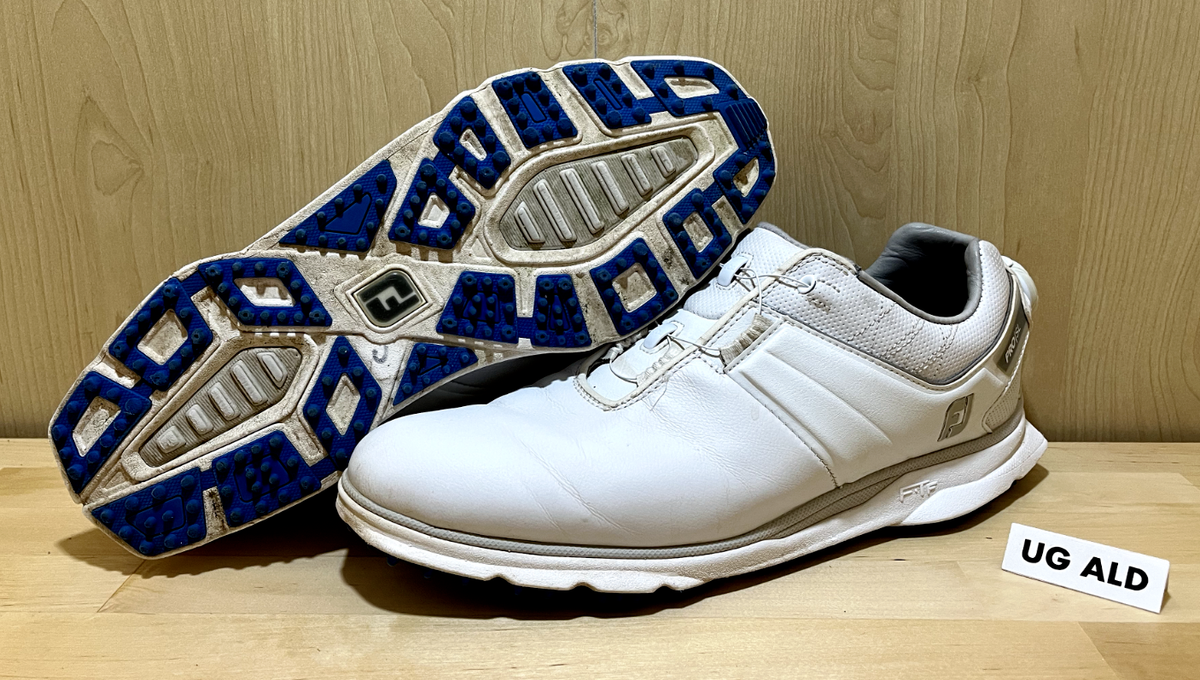 FootJoy Pro SL BOA White Leather Golf Shoes Size Men's 9.5M 53078