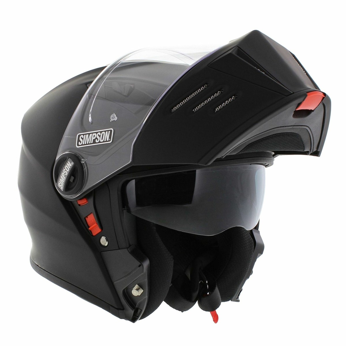 Simpson Darksome Modular Motorcycle Helmet matt black (22.06