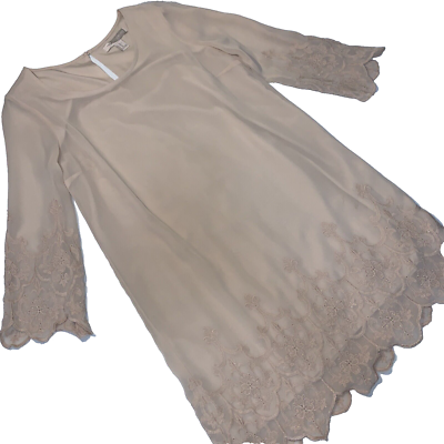 Forever 21 Light Pink Women's Dress Sheer Top Layer W/Lining Size XS #989 |  eBay
