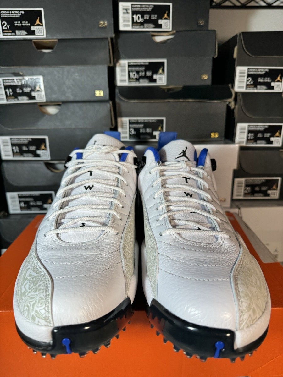 Nike Air Jordan 12 Retro Low Golf NRG P22 Laser Game Royal BRAND