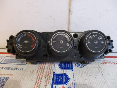   2010 LANCER A/C HEATER CLIMATE CONTROL TEMPERATURE FAN REAR DEFROSTER
