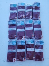 Columbia Minerva Latch Hook Yarn 320 Pieces 2.5" Wine 3221 Lot of 12