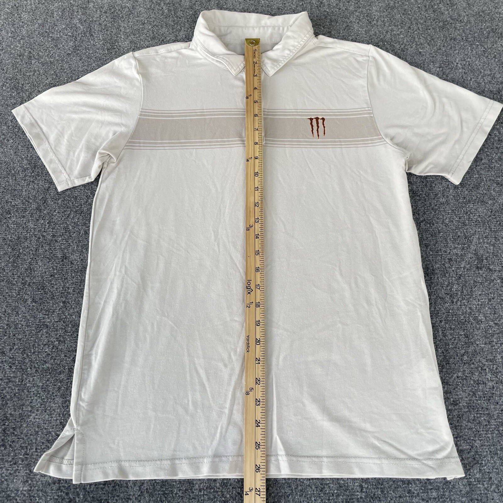 Monster Energy Java Monster Shirt Men Medium Tan … - image 8