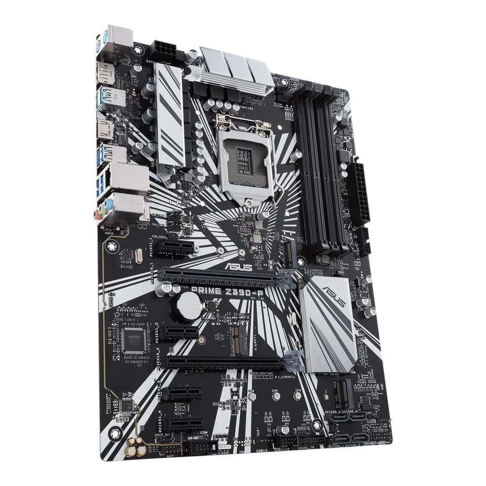 Intel Z390 ASUS PRIME Z390-P LGA1151 ATX Dual M.2 ddr4 4266MHz HDMI USB3.1 Gen2 - Image 3 of 4