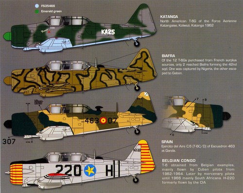 Zotz Decals 1/32 NORTH AMERICAN T-6 TEXAN IN THE AFRICAN WARS - Picture 8 of 8