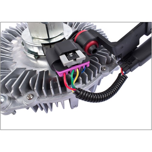 Engine Cooling Fan Clutch for 2011-2019 Ford F-250 F-350 F-450 F-550 Super Duty - Picture 8 of 9