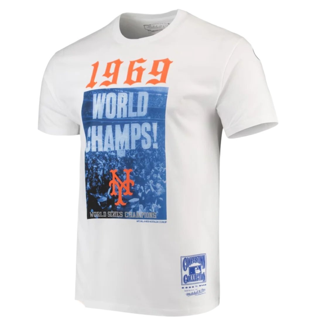 Mitchell & Ness MLB World Champs Tee - New York Mets