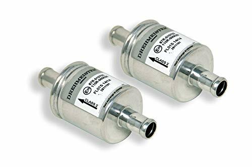 2 x Filtro Gas FL01S 12x12mm - Filtro per autogas, sistemi di Gas LPG/CNG - univ