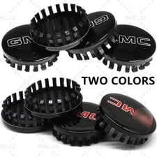 3.25" 83mm Glossy Black Wheel Center Caps 22837060 For Sierra Yukon Denali 4PCS