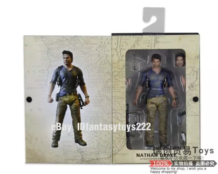 Figure Action Boneco Nathan Drake Uncharted 4 Neca