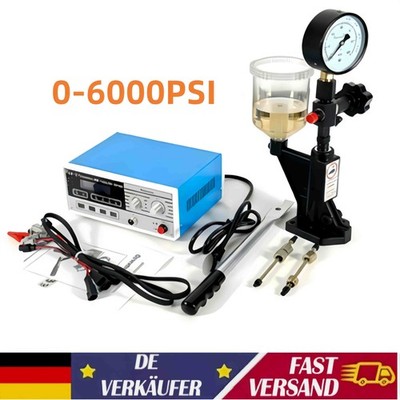 Common Rail Injector Tester Einspritzdüsen Prüfgerät Injektor Tester 600bar DE