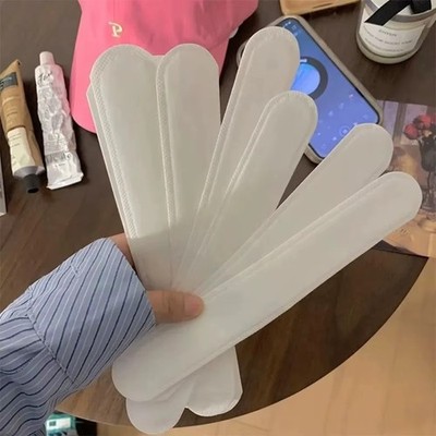 10X Disposable Hat Sweat Pads Adjustable Absorbent Cap Liner Protector