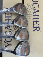 Yocaher Man Golf Club Wood Set 4 Pieces, Size 11,15,19,23