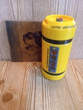 Disney Parks Monsters Inc. Scream Canister Water Bottle no Straw WORKS