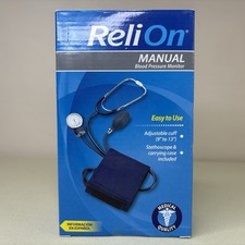 ReliOn Manual Blood Pressure Monitor Model 100-02REL