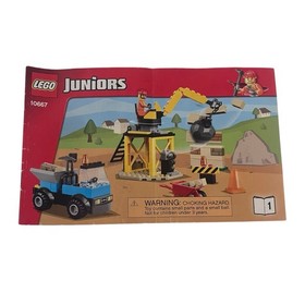 Lego Juniors Construction Site Set 10667 (Incomplete; Missing Ladder)