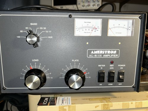 Ameritron AL-811H HF Linear Amplifier 800W Tested Working