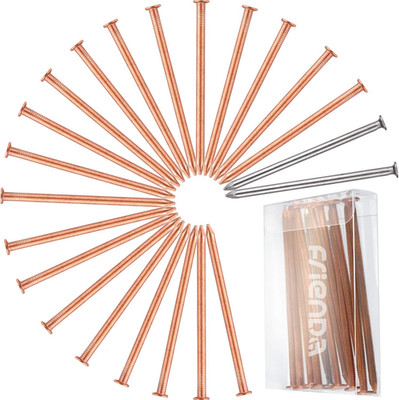 20 Stück Kupfernägel zum Töten von Bäumen Baumstumpfwurzel 3,5 Zoll lange Nagelspikes