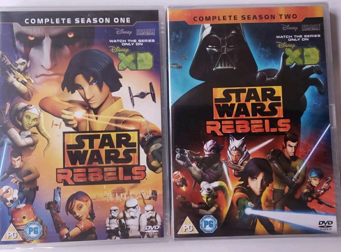 Star Wars Rebels - Complete Series 1 & 2 DVD Boxset New And Sealed Free P&P
