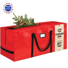 Christmas Tree Storage Bag 9 Ft Waterproof Large Artificial Durable Heavy-Duty