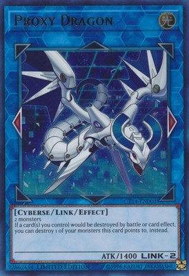 Proxy Dragon - CT14-EN003 - Ultra Rare - Limited Edition - Near Mint - Mega Pack