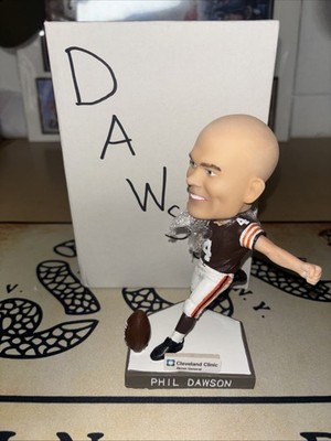 Phil Dawson 2021 Akron Rubberducks Bobblehead - Cleveland Browns 