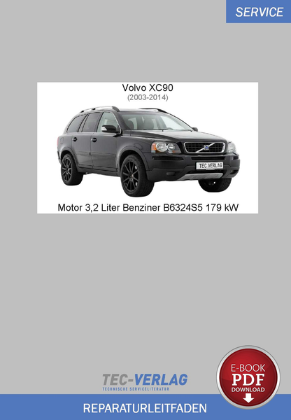 PDF Volvo XC90 (03-14) Reparaturanleitung Motor 3,2 L Benziner 179 Kw B6324S5-image