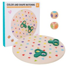 Montessori Shape Matching Puzzle Board Logical Thinking Training Game