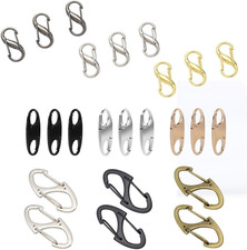 DZPQO 24 Anti-Theft Zipper Clips Combo - Perfect for Securing Luggage, Backpacks