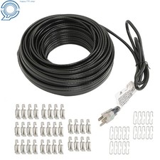 120ft Self-Regulating Heat Tape For Roof and Gutters Ice Dam Prevention 120V