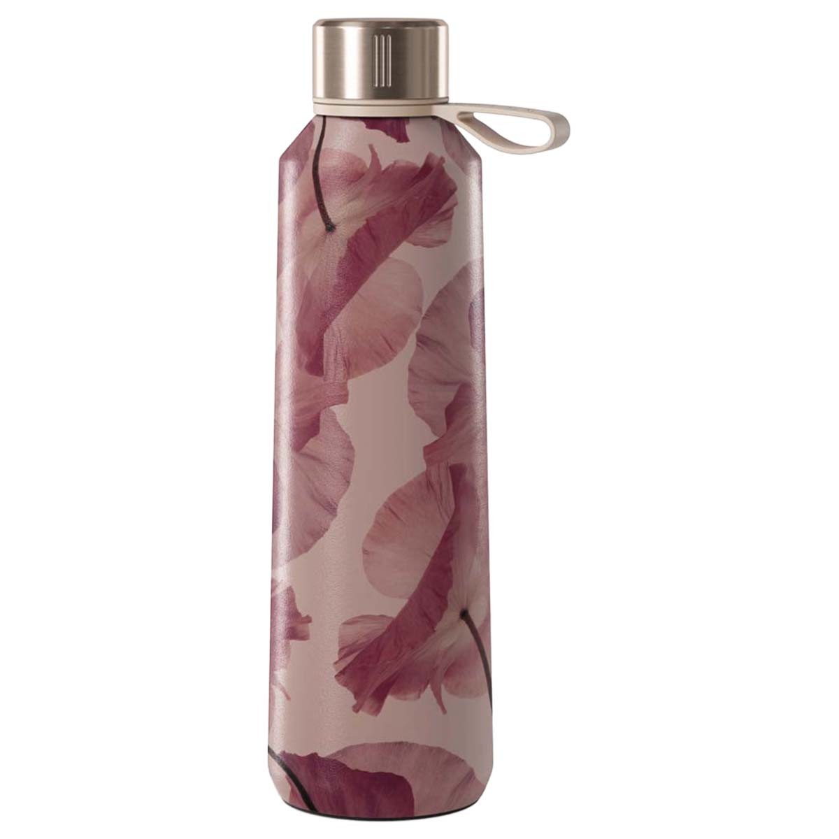 Bouteille Isotherme Motif Floral Rose pour le Bureau et le Sport 500ml